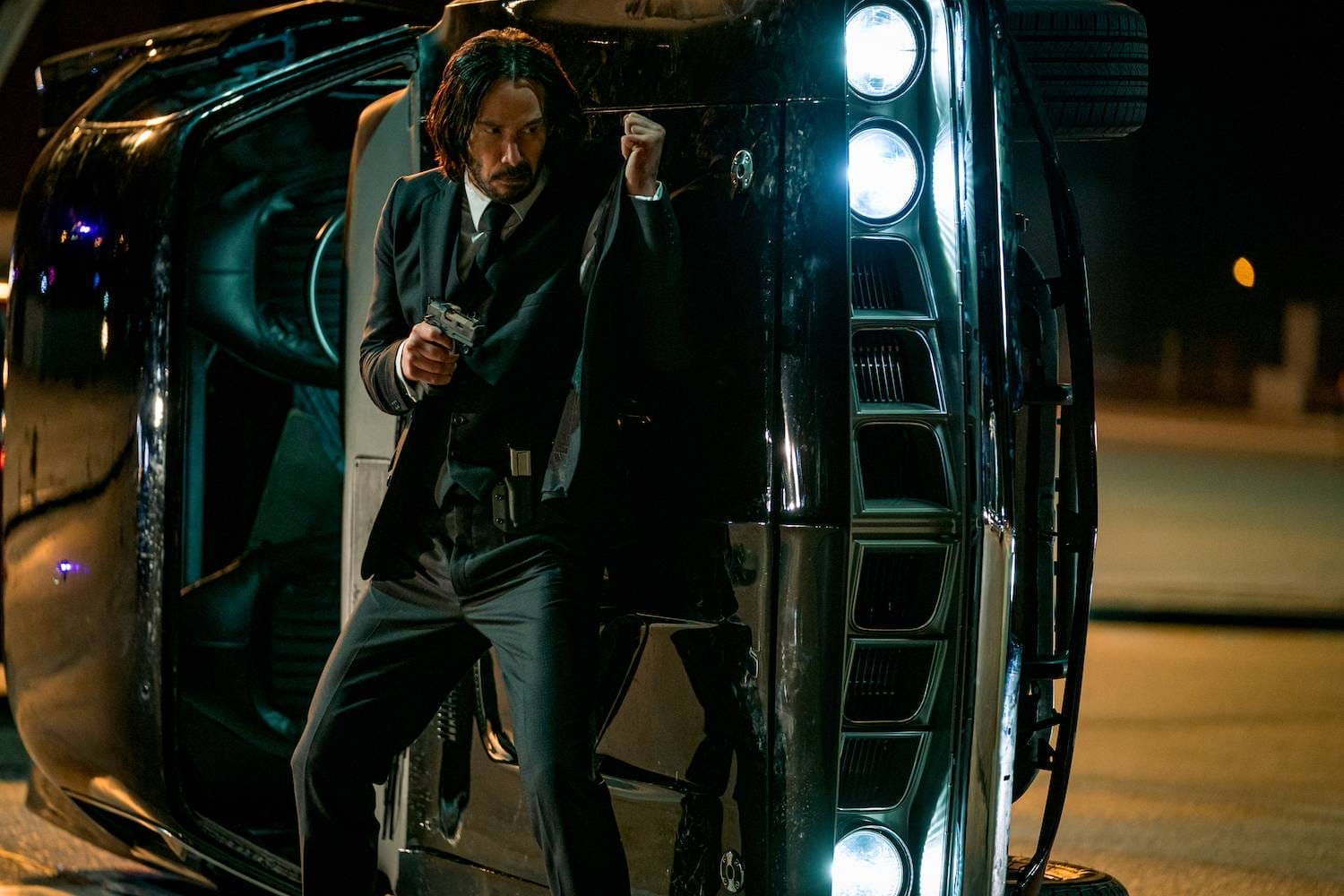 Keanu Reeves as John Wick in John Wick 4. Photo Credit: Murray Close