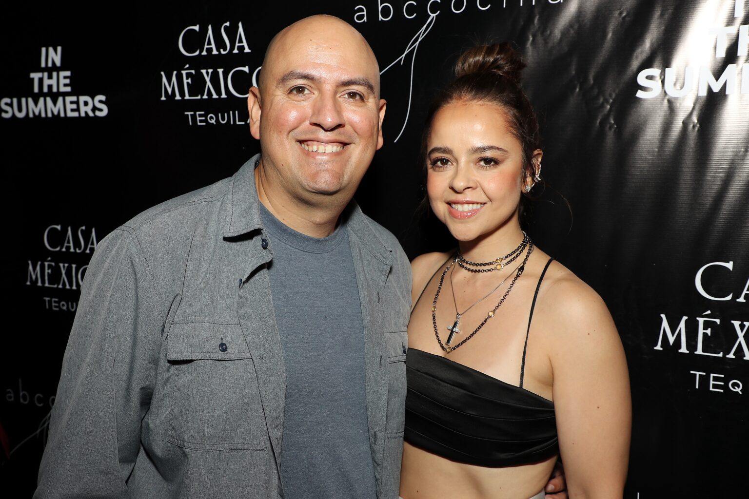 New York, New York, 6/15/24 - Dan Tantaleon (Producer) and Emma Ramos attends the 2024 Tribeca Festival After Party for “In The Summers” held at Temple Bar sponsored by Casa Mexico Tequila -PICTURED: Dan Tantaleon (Producer) and Emma Ramos -PHOTO Marion Curtis / Starpix -Location: Temple Bar