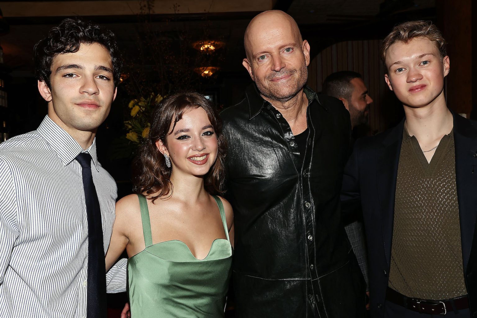 NYC, NY - 9/26/2024} - New York Special Screening of Lionsgate’s “White Bird” - PICTURED: Bryce Gheisar, Ariella Glaser, Marc Forster and Orlando Schwerdt - PHOTO by: Dave Allocca / StarPix - Location: Rue 57