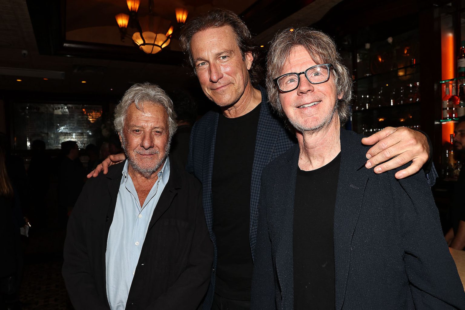 NYC, NY - 9/26/2024} - New York Special Screening of Lionsgate’s “White Bird” - PICTURED: Dustin Hoffman ,John Corbett and Dana Carvey - PHOTO by: Dave Allocca / StarPix - Location: Rue 57