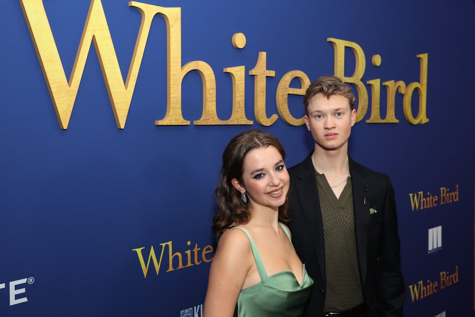NY, New York, 9/26/24 - Ariella Glaser and Orlando Schwerdt attends the New York Special Screening of Lionsgate’s “White Bird” -PICTURED: Ariella Glaser and Orlando Schwerdt -PHOTO Marion Curtis / Starpix for Lionsgate Studios -Location: DGA Theather