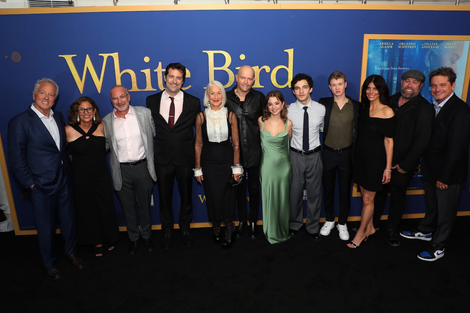 NY, New York, 9/26/24 - Cast of "White Bird" with Film Makers attends the New York Special Screening of Lionsgate’s “White Bird” -PICTURED: Cast of "White Bird" with Film Makers -PHOTO Marion Curtis / Starpix for Lionsgate Studios -Location: DGA Theather