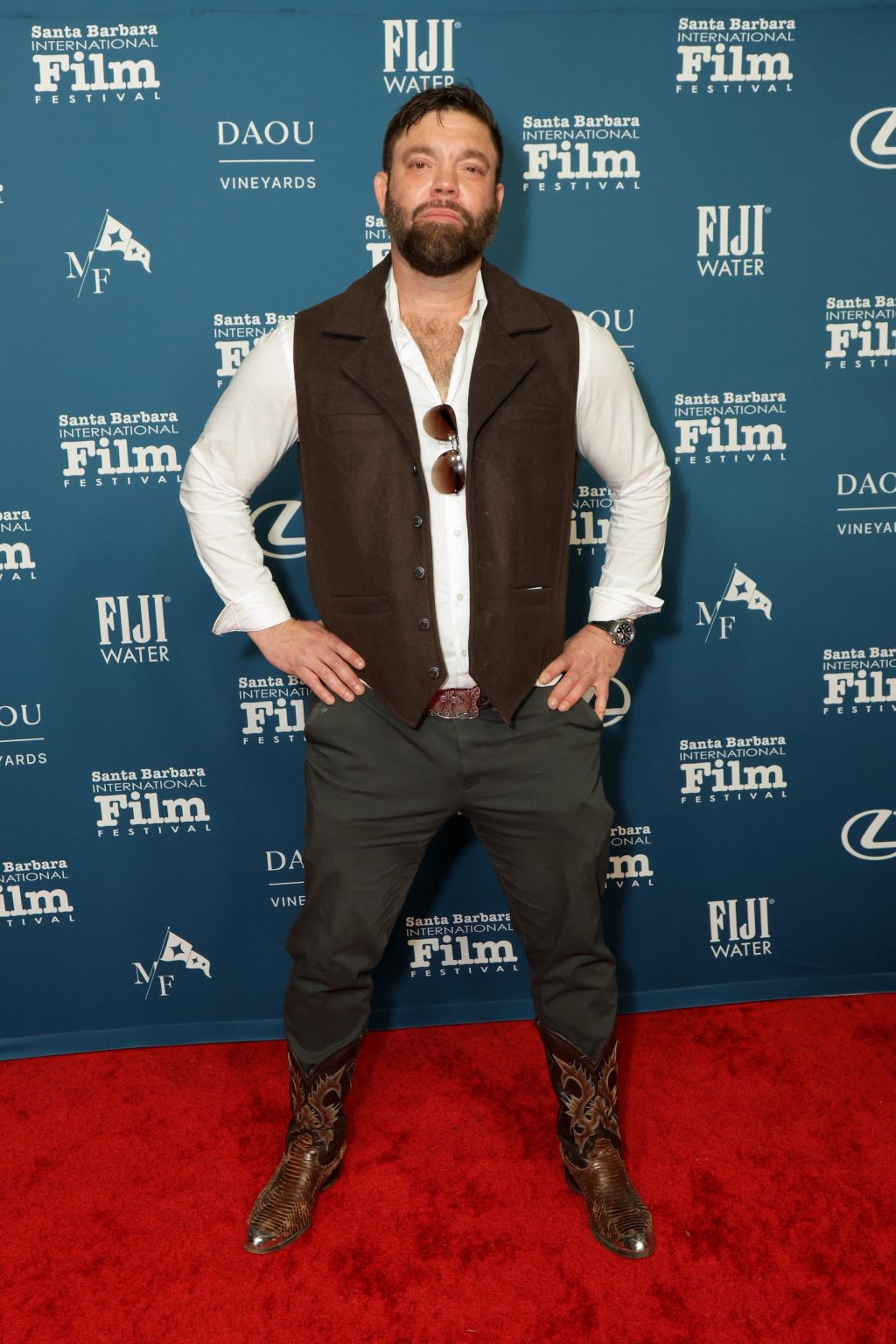 SANTA BARBARA, CALIFORNIA - FEBRUARY 07: Roger Ivens attends the U.S. Premiere of "Horizon: An American Saga - Chapter 2" during the 40th Santa Barbara International Film Festival at The Arlington Theatre on February 07, 2025 in Santa Barbara, California. (Photo by Rebecca Sapp/Getty Images for Santa Barbara International Film Festival)