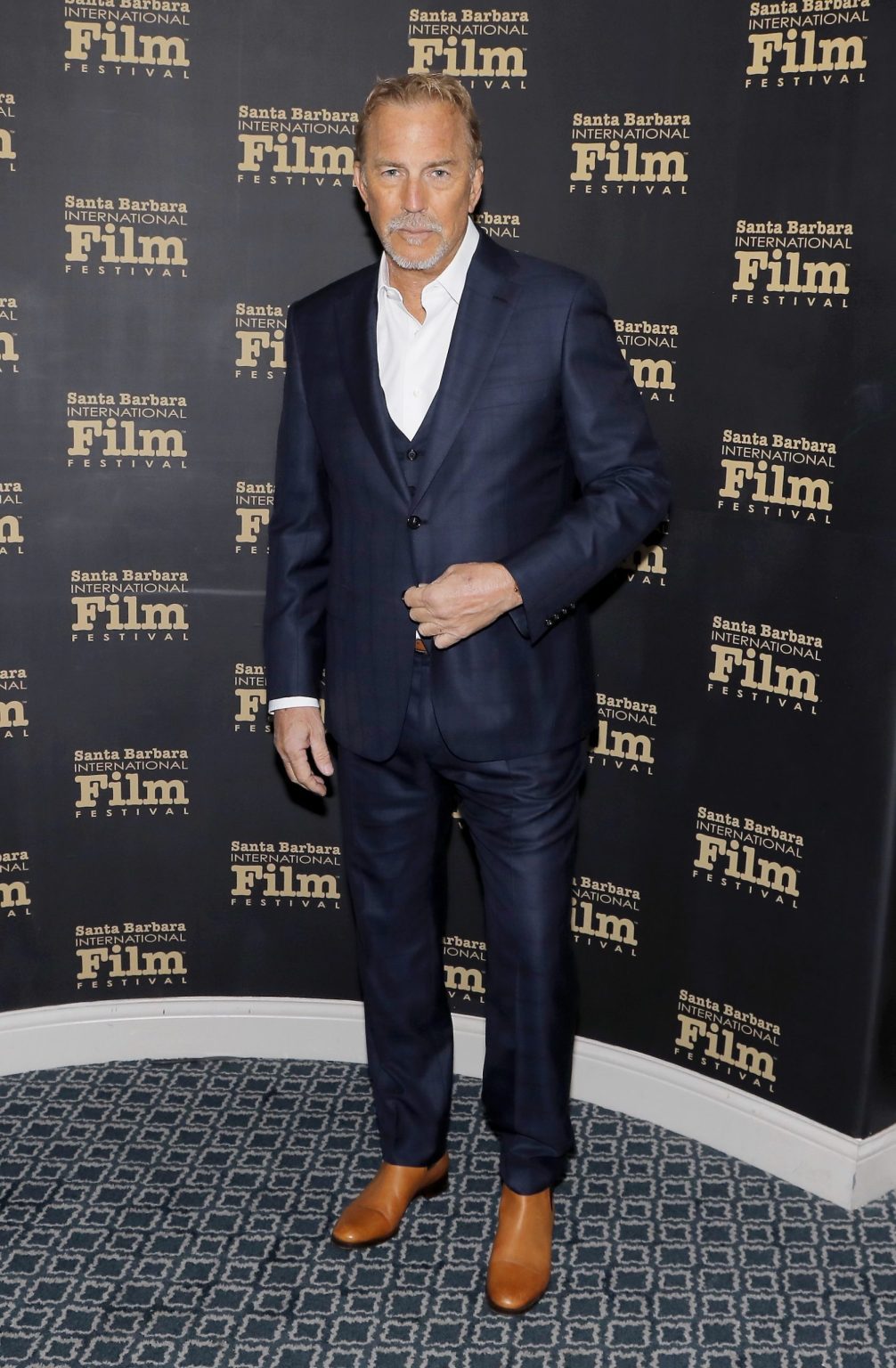 SANTA BARBARA, CALIFORNIA - FEBRUARY 07: Kevin Costner attends the US premiere of "Horizon: An American Saga - Chapter 2" at the 40th Santa Barbara International Film Festival on February 07, 2025 in Santa Barbara, California. (Photo by Tibrina Hobson/Getty Images for Santa Barbara International Film Festival)
