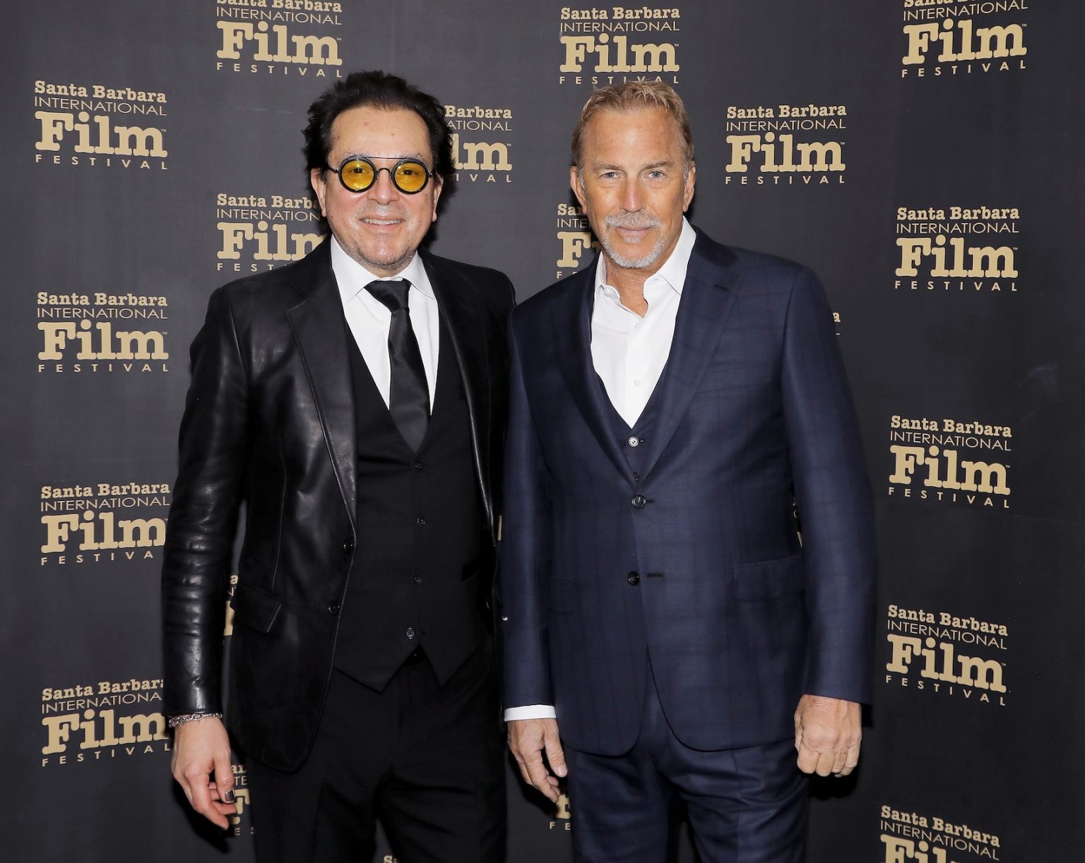 SANTA BARBARA, CALIFORNIA - FEBRUARY 07: SBIFF Executive Director Roger Durling and Kevin Costner attend the US premiere of "Horizon: An American Saga - Chapter 2" at the 40th Santa Barbara International Film Festival on February 07, 2025 in Santa Barbara, California. (Photo by Tibrina Hobson/Getty Images for Santa Barbara International Film Festival)