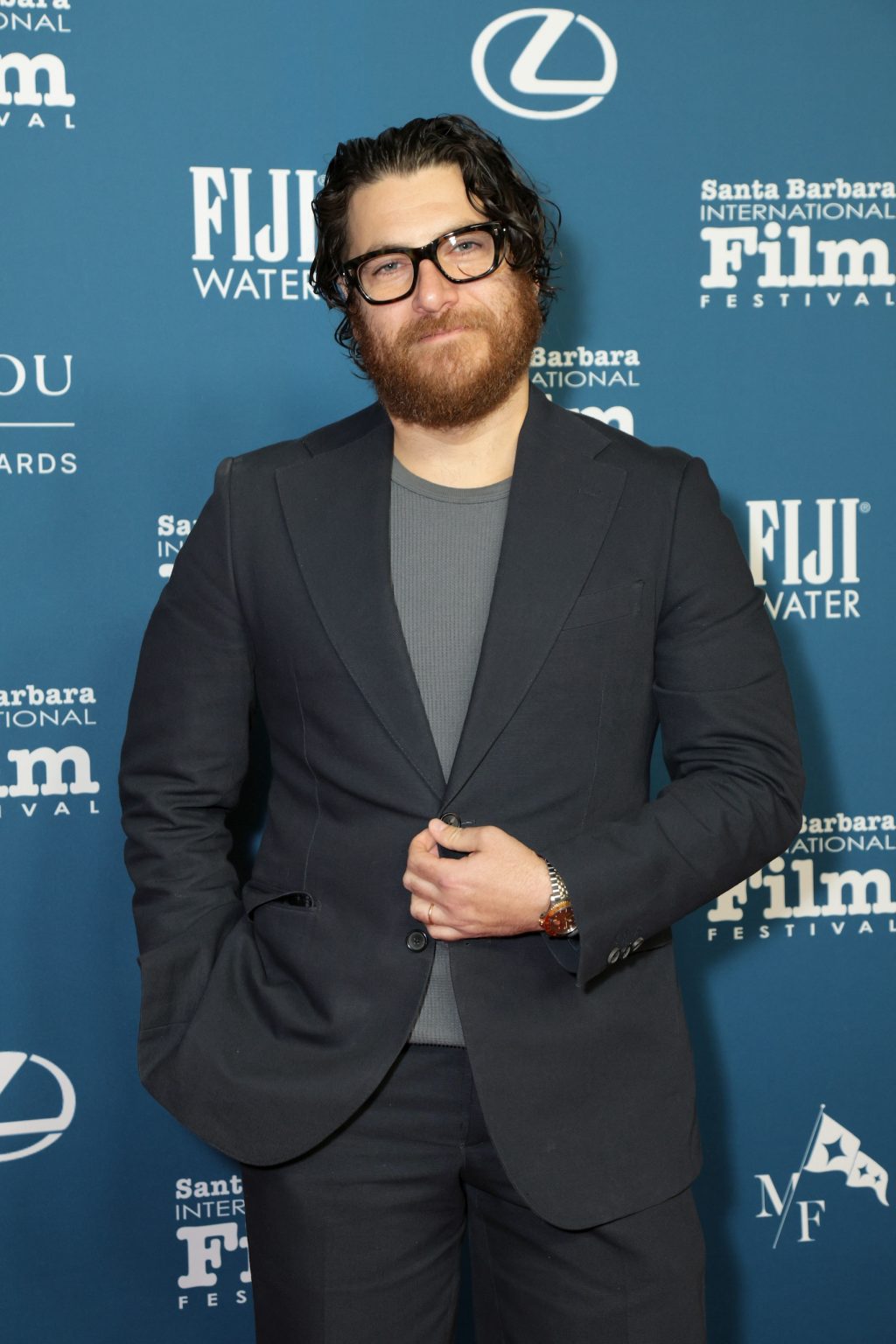 SANTA BARBARA, CALIFORNIA - FEBRUARY 07: Adam Pally attends the U.S. Premiere of "Horizon: An American Saga - Chapter 2" during the 40th Santa Barbara International Film Festival at The Arlington Theatre on February 07, 2025 in Santa Barbara, California. (Photo by Rebecca Sapp/Getty Images for Santa Barbara International Film Festival)