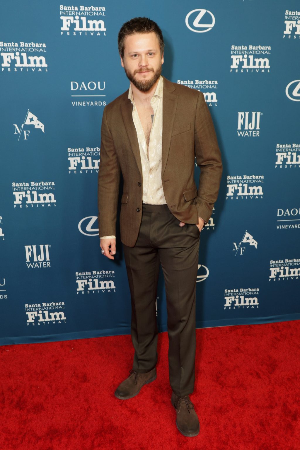 SANTA BARBARA, CALIFORNIA - FEBRUARY 07: Austin R. Grant attends the U.S. Premiere of "Horizon: An American Saga - Chapter 2" during the 40th Santa Barbara International Film Festival at The Arlington Theatre on February 07, 2025 in Santa Barbara, California. (Photo by Rebecca Sapp/Getty Images for Santa Barbara International Film Festival)