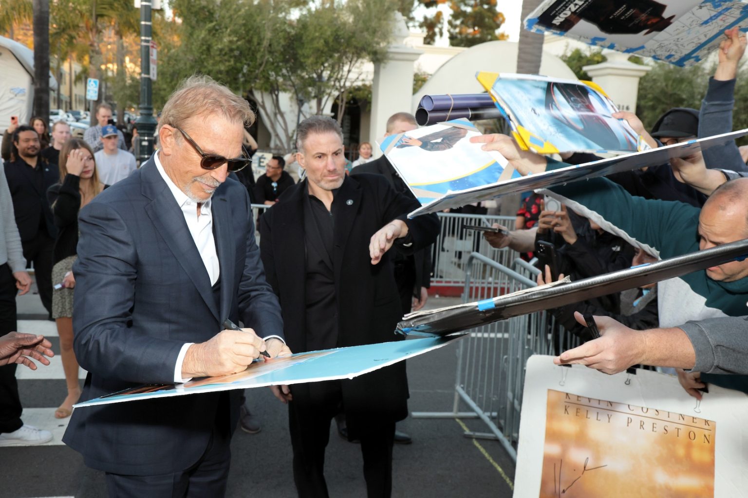SANTA BARBARA, CALIFORNIA - FEBRUARY 07: Kevin Costner attends the U.S. Premiere of "Horizon: An American Saga - Chapter 2" during the 40th Santa Barbara International Film Festival at The Arlington Theatre on February 07, 2025 in Santa Barbara, California. (Photo by Rebecca Sapp/Getty Images for Santa Barbara International Film Festival)