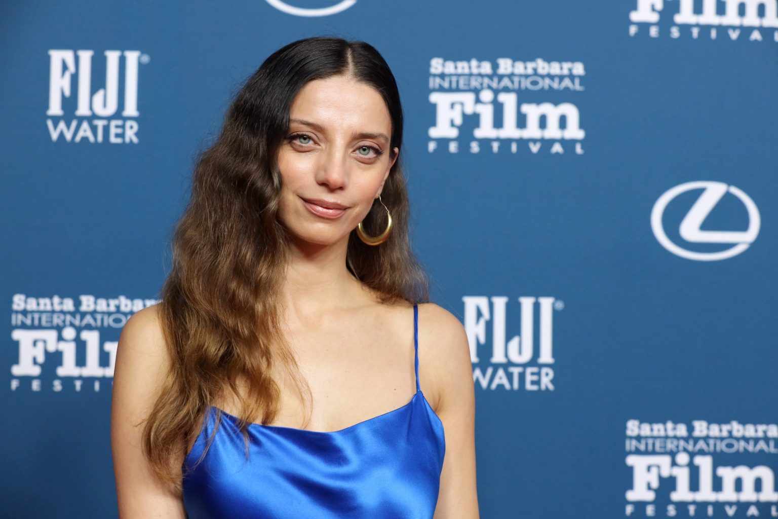 SANTA BARBARA, CALIFORNIA - FEBRUARY 07: Angela Sarafyan attends the U.S. Premiere of "Horizon: An American Saga - Chapter 2" during the 40th Santa Barbara International Film Festival at The Arlington Theatre on February 07, 2025 in Santa Barbara, California. (Photo by Rebecca Sapp/Getty Images for Santa Barbara International Film Festival)
