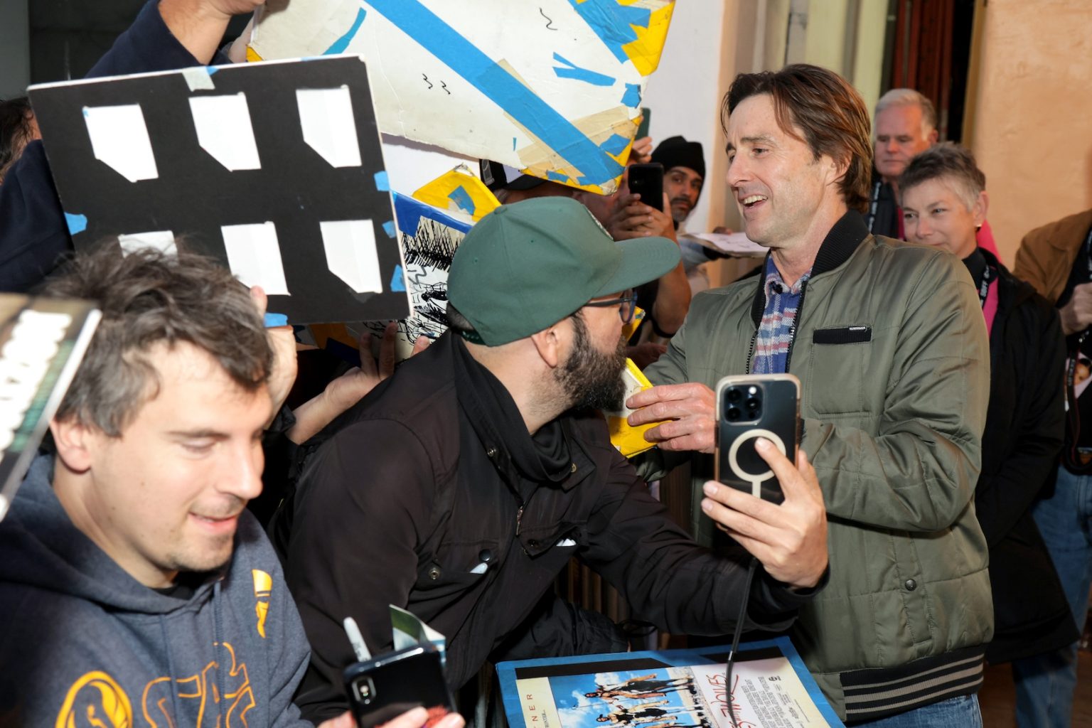 SANTA BARBARA, CALIFORNIA - FEBRUARY 07: Luke Wilson (R) attends the U.S. Premiere of "Horizon: An American Saga - Chapter 2" during the 40th Santa Barbara International Film Festival at The Arlington Theatre on February 07, 2025 in Santa Barbara, California. (Photo by Rebecca Sapp/Getty Images for Santa Barbara International Film Festival)