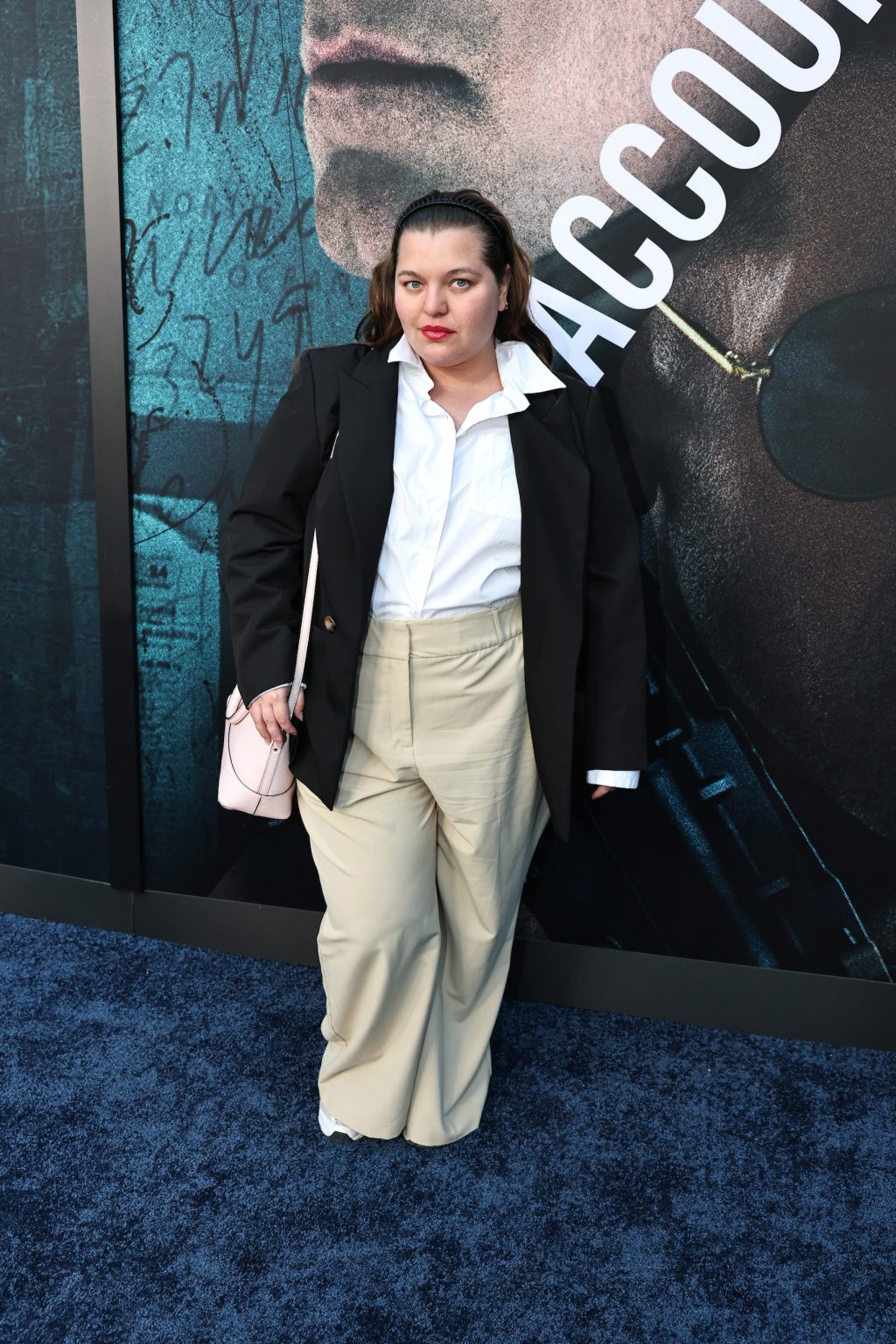 HOLLYWOOD, CALIFORNIA - APRIL 16: Victoria Pousada seen at the Amazon MGM Studios "The Accountant 2" Los Angeles Premiere at TCL Chinese Theatre on April 16, 2025 in Hollywood, California. (Photo by Eric Charbonneau/Amazon MGM Studios via Getty Images)