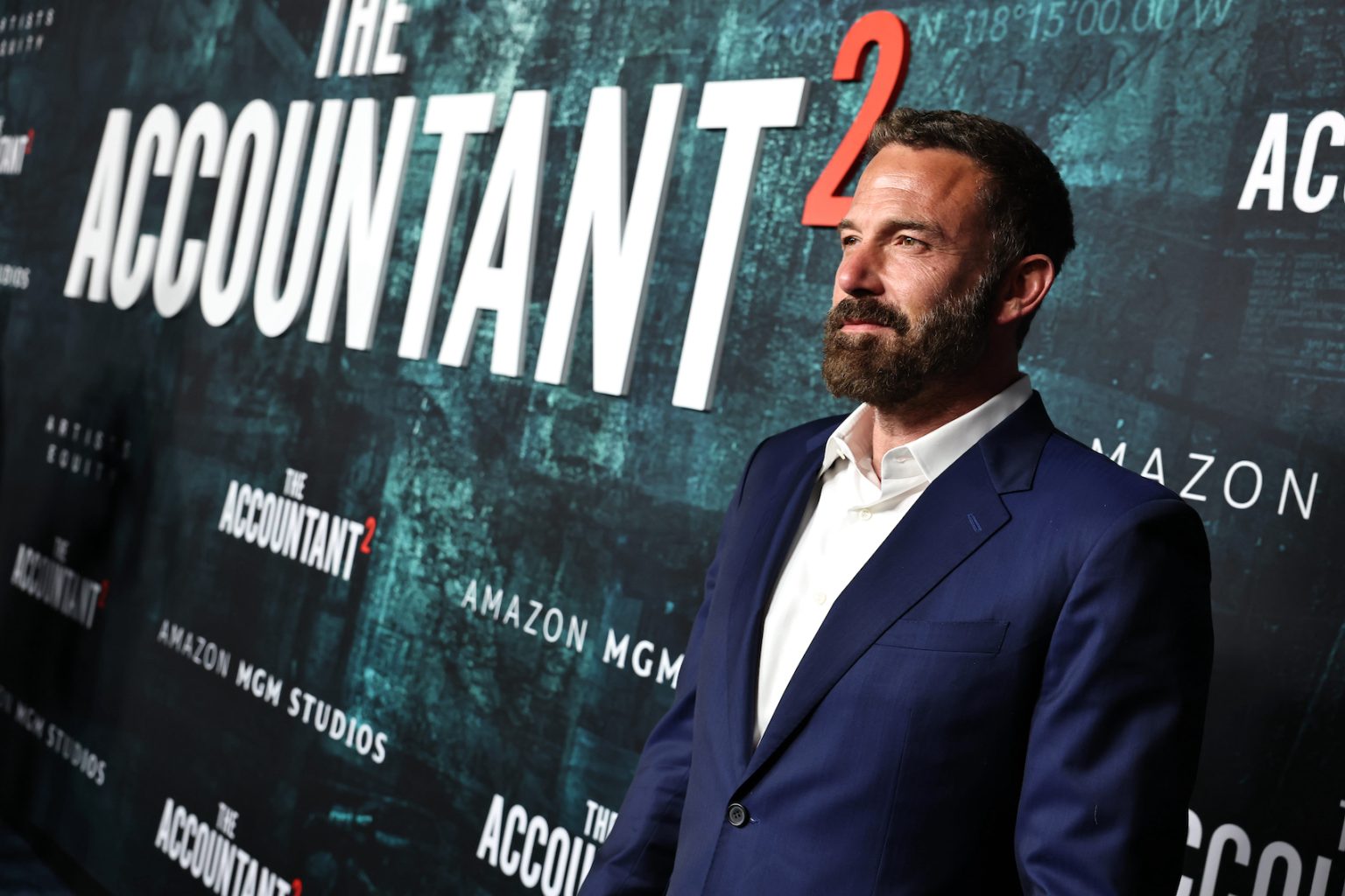 HOLLYWOOD, CALIFORNIA - APRIL 16: Producer Ben Affleck seen at the Amazon MGM Studios "The Accountant 2" Los Angeles Premiere at TCL Chinese Theatre on April 16, 2025 in Hollywood, California. (Photo by Eric Charbonneau/Amazon MGM Studios via Getty Images)