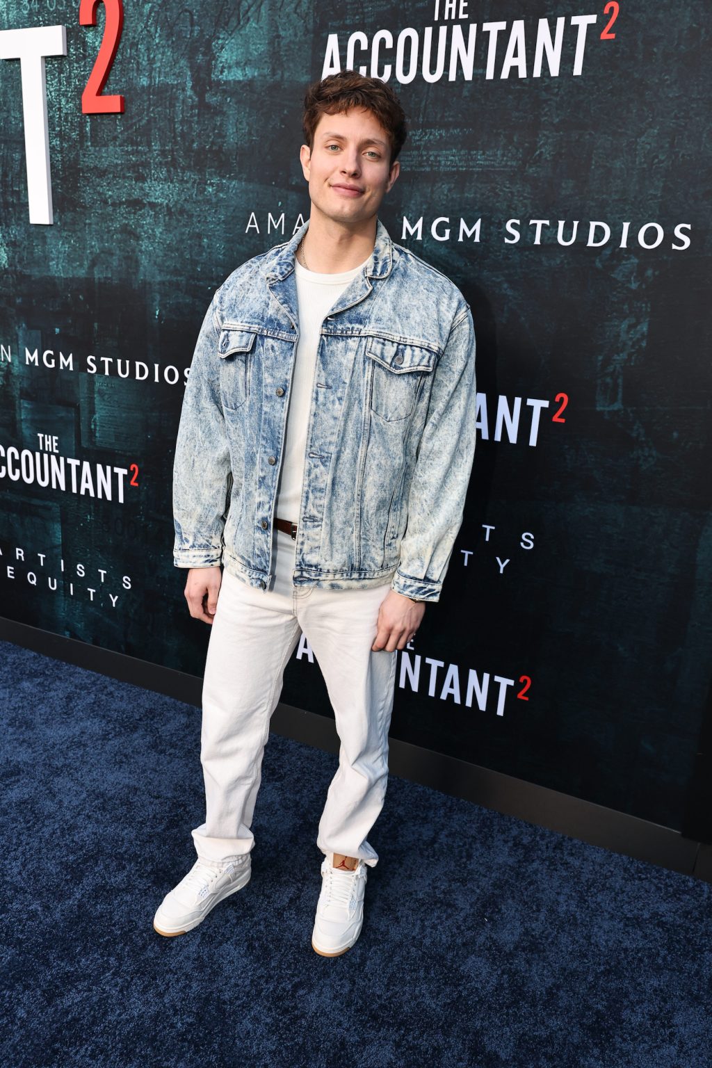 HOLLYWOOD, CALIFORNIA - APRIL 16: Matt Rife seen at the Amazon MGM Studios "The Accountant 2" Los Angeles Premiere at TCL Chinese Theatre on April 16, 2025 in Hollywood, California. (Photo by Eric Charbonneau/Amazon MGM Studios via Getty Images)