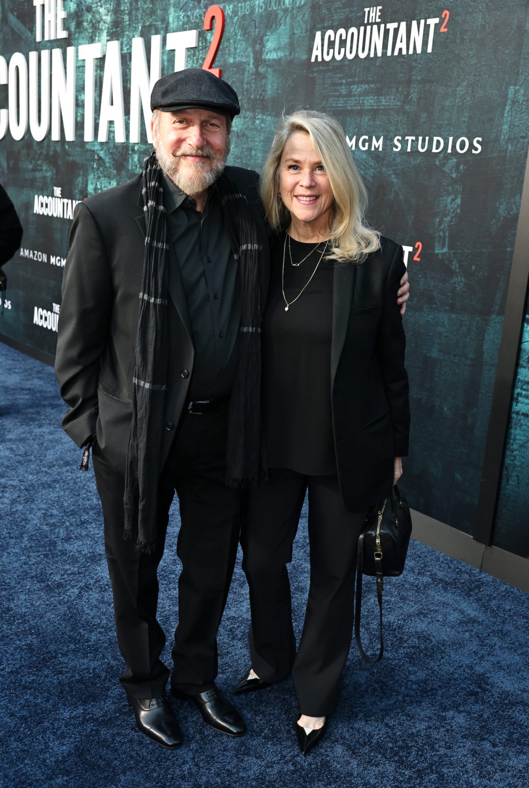 HOLLYWOOD, CALIFORNIA - APRIL 16: Kevin Halloran (L) and guest seen at the Amazon MGM Studios "The Accountant 2" Los Angeles Premiere at TCL Chinese Theatre on April 16, 2025 in Hollywood, California. (Photo by Eric Charbonneau/Amazon MGM Studios via Getty Images)