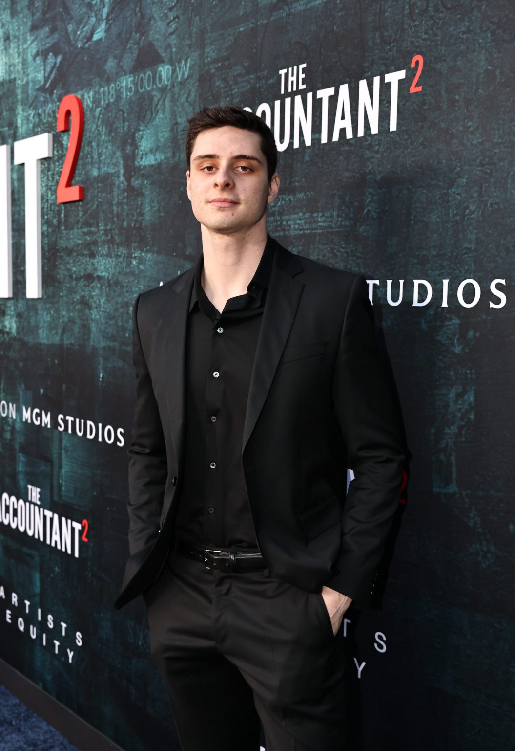 HOLLYWOOD, CALIFORNIA - APRIL 16: Justin Lupo seen at the Amazon MGM Studios "The Accountant 2" Los Angeles Premiere at TCL Chinese Theatre on April 16, 2025 in Hollywood, California. (Photo by Eric Charbonneau/Amazon MGM Studios via Getty Images)