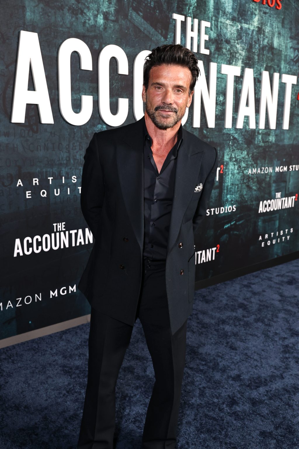 HOLLYWOOD, CALIFORNIA - APRIL 16: Frank Grillo seen at the Amazon MGM Studios "The Accountant 2" Los Angeles Premiere at TCL Chinese Theatre on April 16, 2025 in Hollywood, California. (Photo by Eric Charbonneau/Amazon MGM Studios via Getty Images)