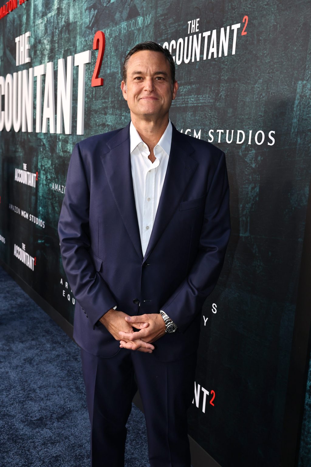 HOLLYWOOD, CALIFORNIA - APRIL 16: Executive producer Jamie Patricof seen at the Amazon MGM Studios "The Accountant 2" Los Angeles Premiere at TCL Chinese Theatre on April 16, 2025 in Hollywood, California. (Photo by Eric Charbonneau/Amazon MGM Studios via Getty Images)