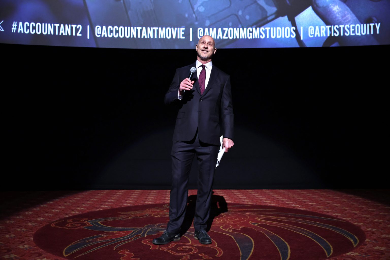 HOLLYWOOD, CALIFORNIA - APRIL 16: Director/executive producer Gavin O’Connor seen at the Amazon MGM Studios "The Accountant 2" Los Angeles Premiere at TCL Chinese Theatre on April 16, 2025 in Hollywood, California. (Photo by Eric Charbonneau/Amazon MGM Studios via Getty Images)