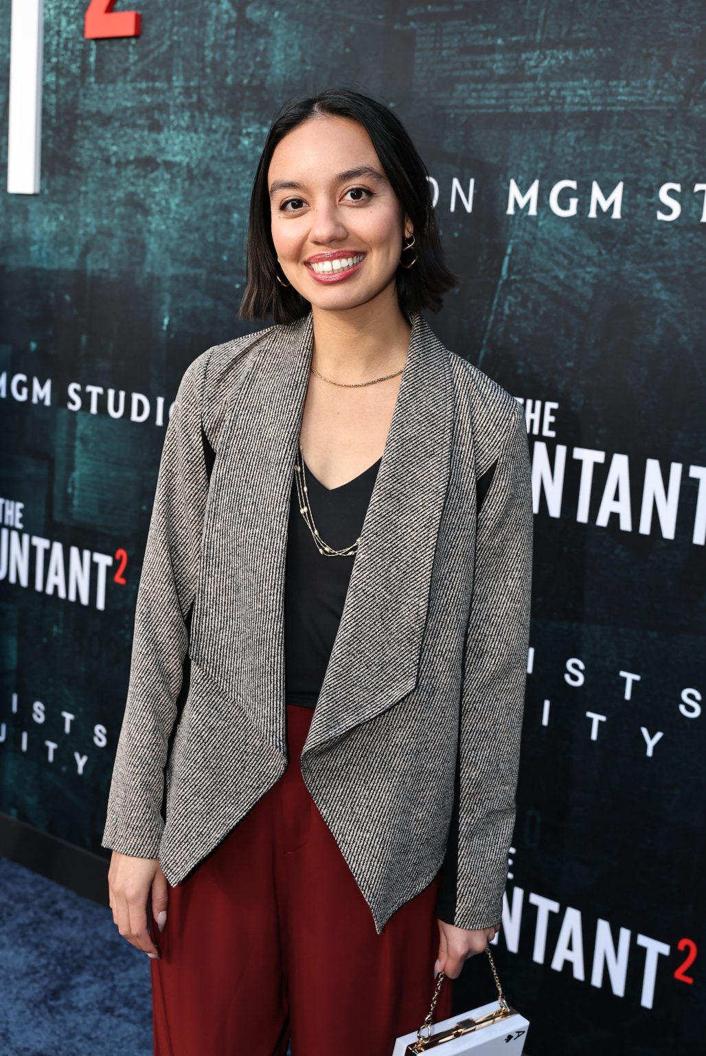 HOLLYWOOD, CALIFORNIA - APRIL 16: Cynthia Valenzuela seen at the Amazon MGM Studios "The Accountant 2" Los Angeles Premiere at TCL Chinese Theatre on April 16, 2025 in Hollywood, California. (Photo by Eric Charbonneau/Amazon MGM Studios via Getty Images)