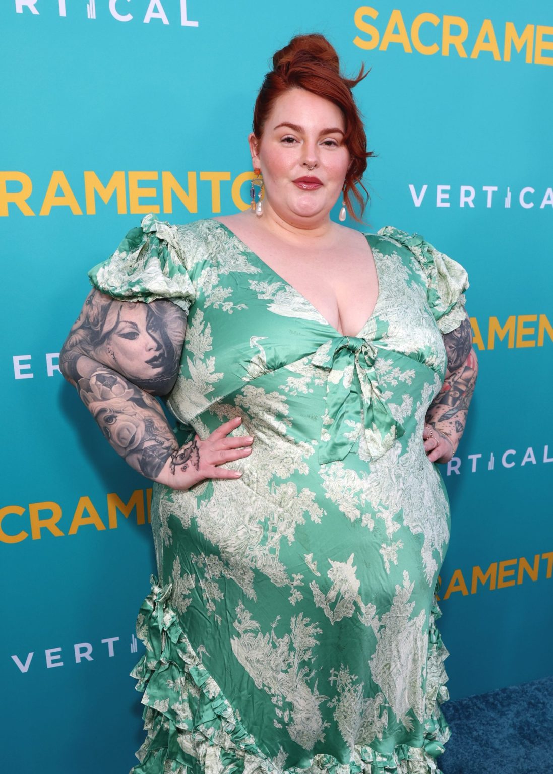 Tess Holliday at Vertical's “Sacramento” Los Angeles Special Screening at the Vista Theatre on Monday, April 7, 2025 in Los Angeles, CA.