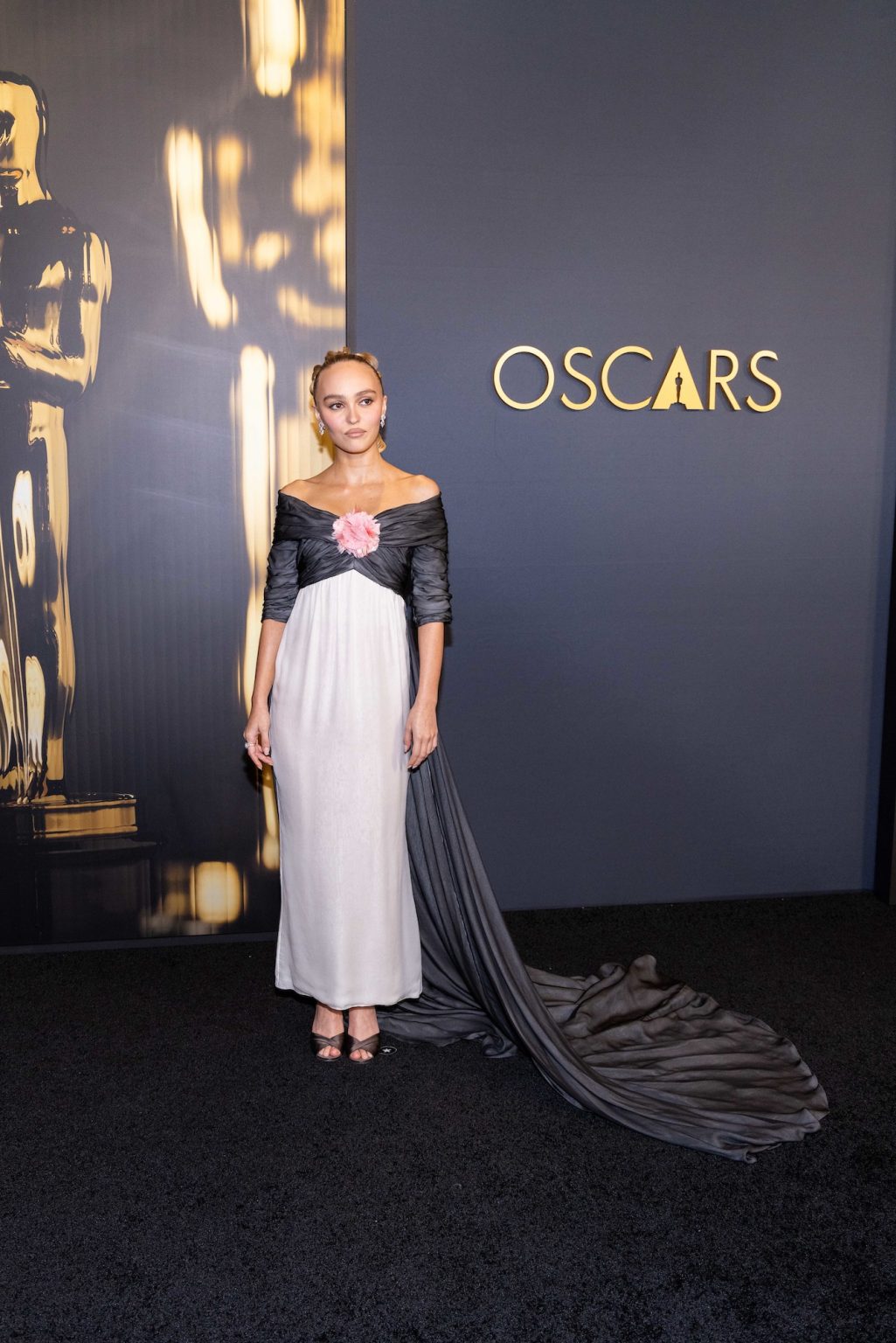 Lily-Rose Depp arrives at the 15th Governors Awards in the Ray Dolby Ballroom at Ovation Hollywood on Sunday, November 17, 2024.