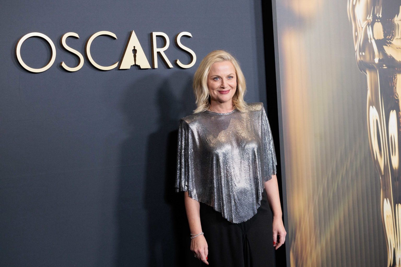 Amy Poehler arrives at the 15th Governors Awards in the Ray Dolby Ballroom at Ovation Hollywood on Sunday, November 17, 2024.