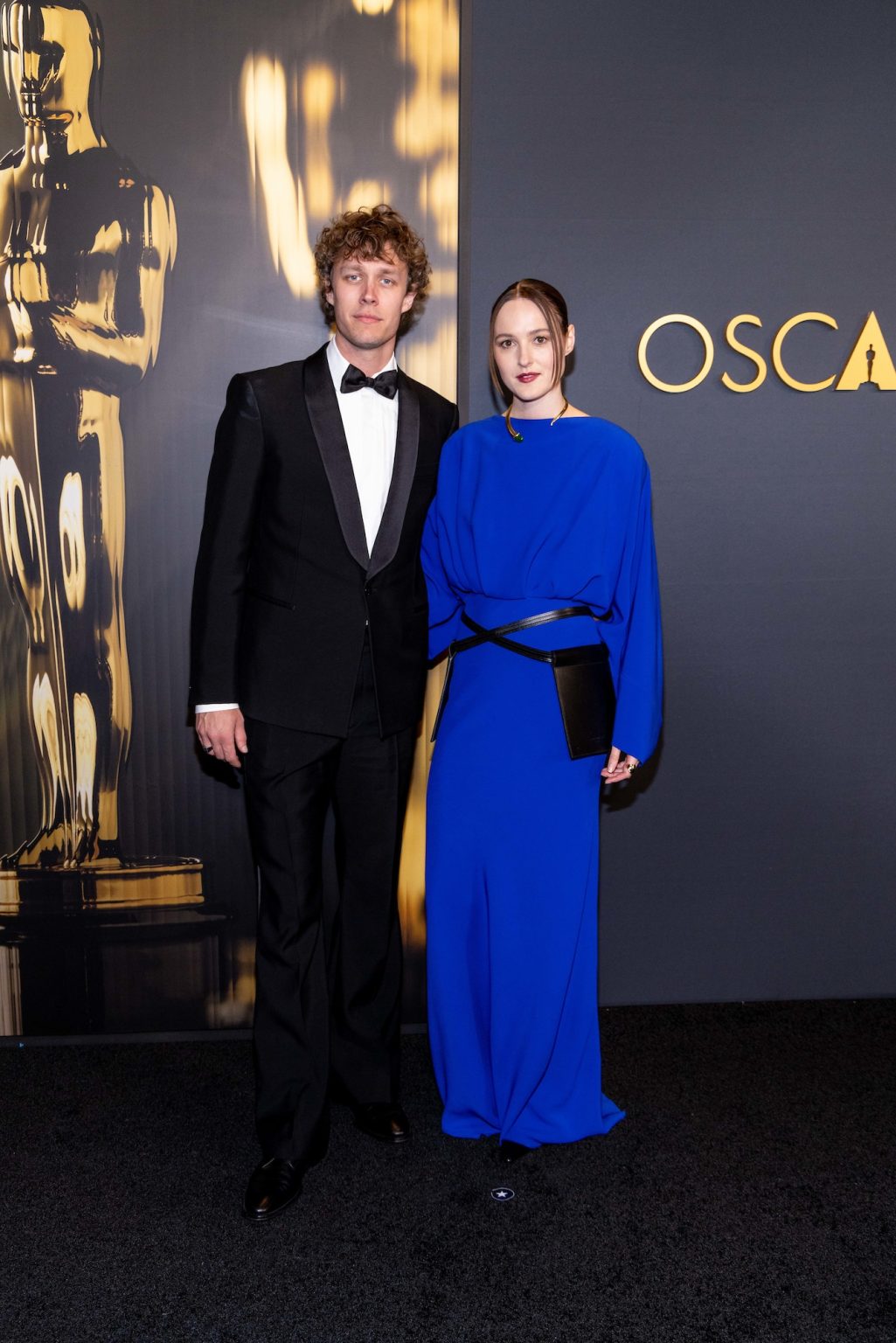 Halfdan Ullmann Tøndel and Renate Reinsve arrives at the 15th Governors Awards in the Ray Dolby Ballroom at Ovation Hollywood on Sunday, November 17, 2024.