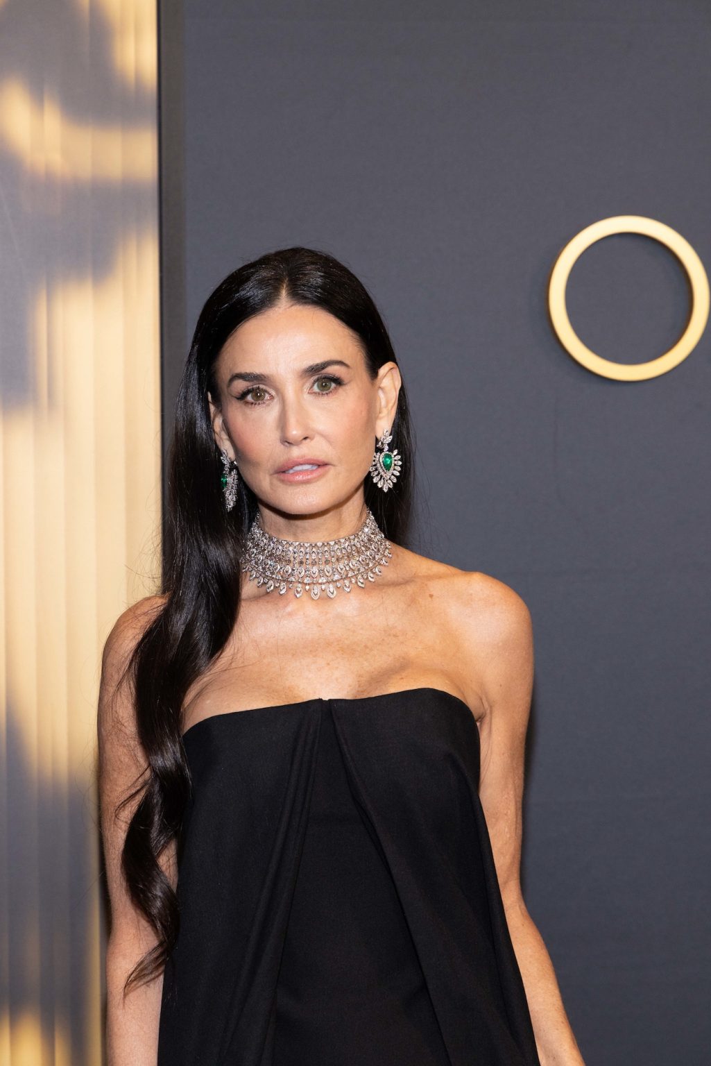 Demi Moore arrives at the 15th Governors Awards in the Ray Dolby Ballroom at Ovation Hollywood on Sunday, November 17, 2024.