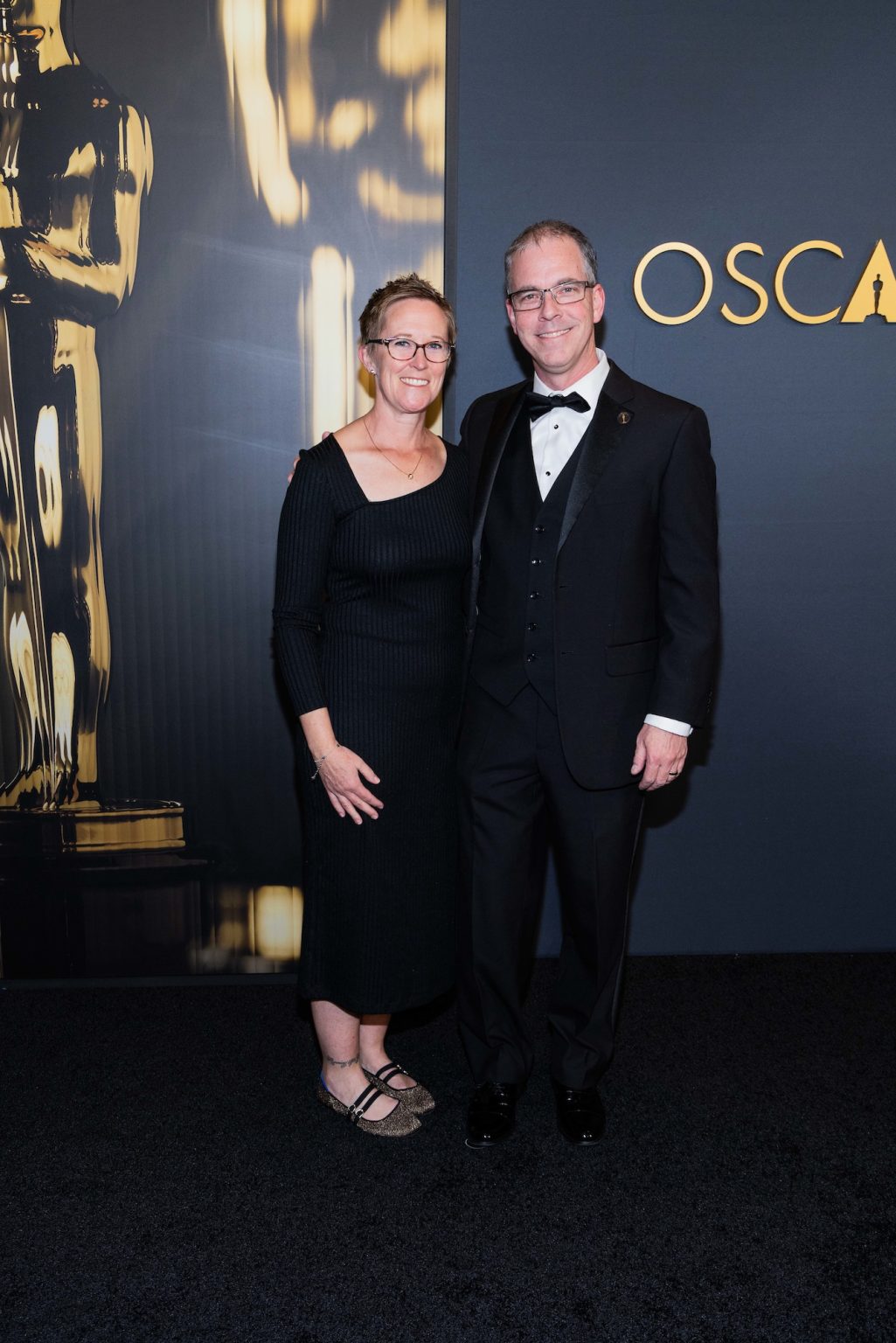 Jill Bredow and Rob Bredow arrive at the 15th Governors Awards in the Ray Dolby Ballroom at Ovation Hollywood on Sunday, November 17, 2024.