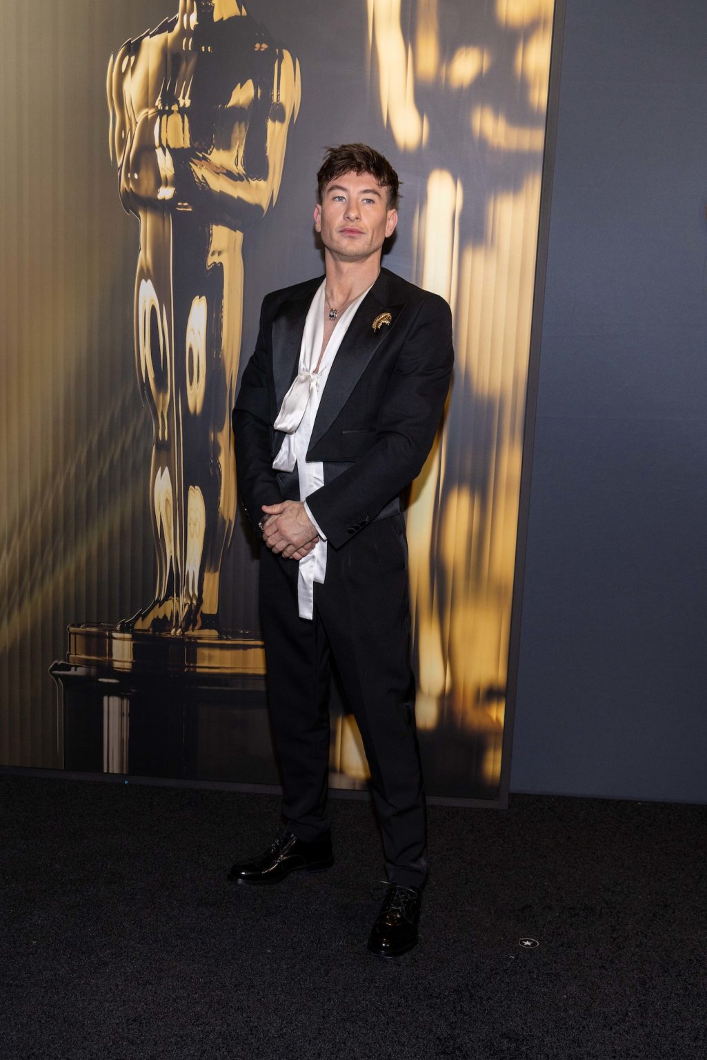 Barry Keoghan arrives at the 15th Governors Awards in the Ray Dolby Ballroom at Ovation Hollywood on Sunday, November 17, 2024.