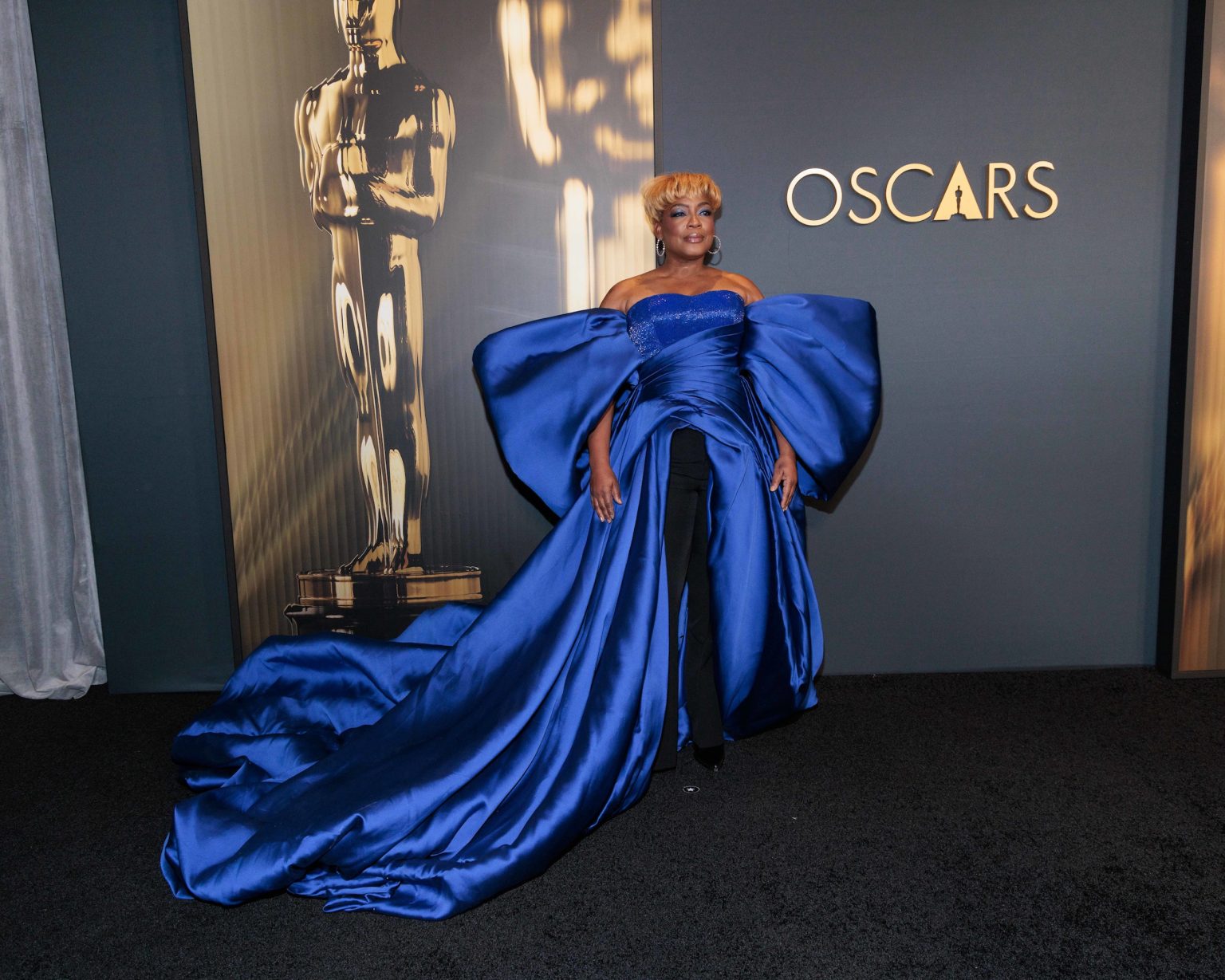 Aunjanue Ellis-Taylor arrives at the 15th Governors Awards in the Ray Dolby Ballroom at Ovation Hollywood on Sunday, November 17, 2024.