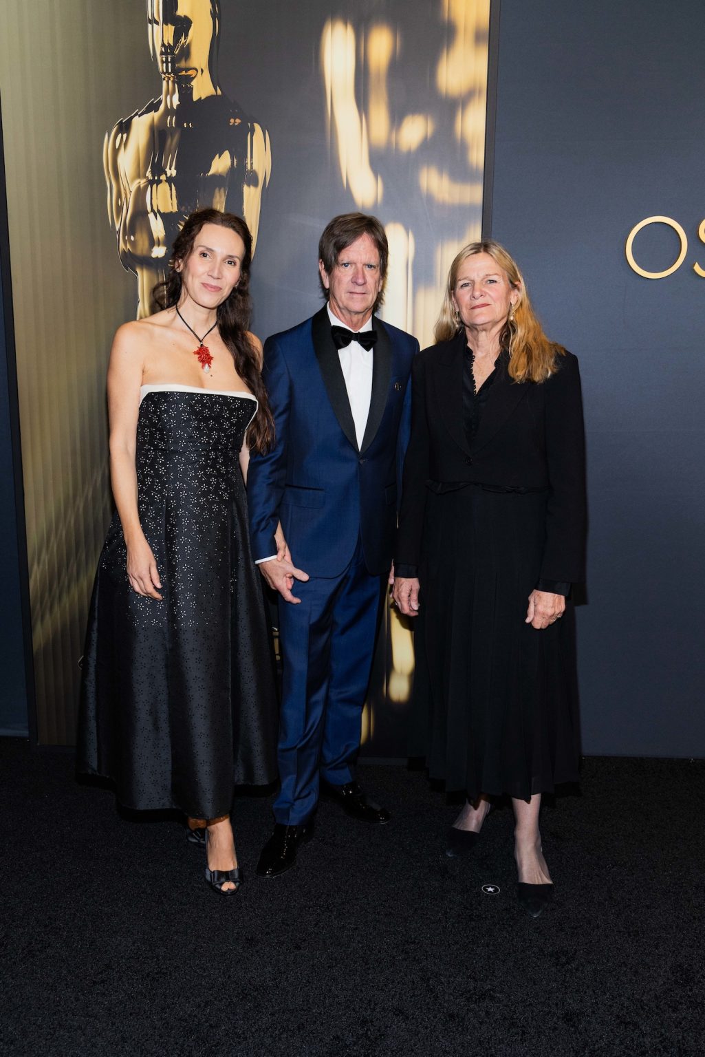 Laura Stabillini, Paul Cameron, Ellen Kuras arrive at the 15th Governors Awards in the Ray Dolby Ballroom at Ovation Hollywood on Sunday, November 17, 2024.