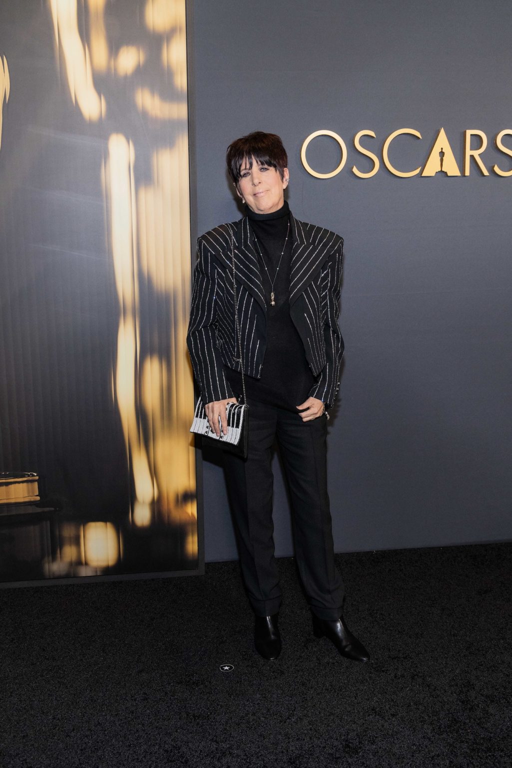 Diane Warren arrives at the 15th Governors Awards in the Ray Dolby Ballroom at Ovation Hollywood on Sunday, November 17, 2024.