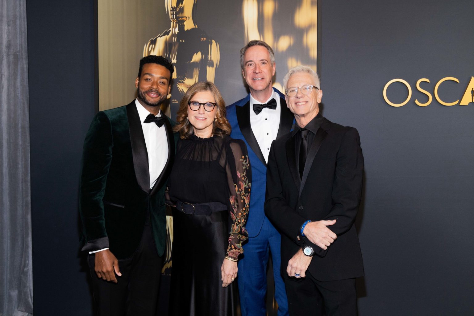 Kris Bowers and Chris Sanders arrivesat the 15th Governors Awards in the Ray Dolby Ballroom at Ovation Hollywood on Sunday, November 17, 2024.