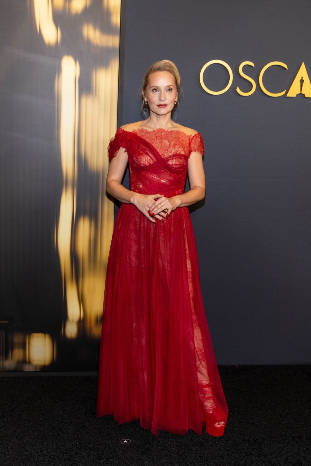 Mona Fastvold arrives at the 15th Governors Awards in the Ray Dolby Ballroom at Ovation Hollywood on Sunday, November 17, 2024.