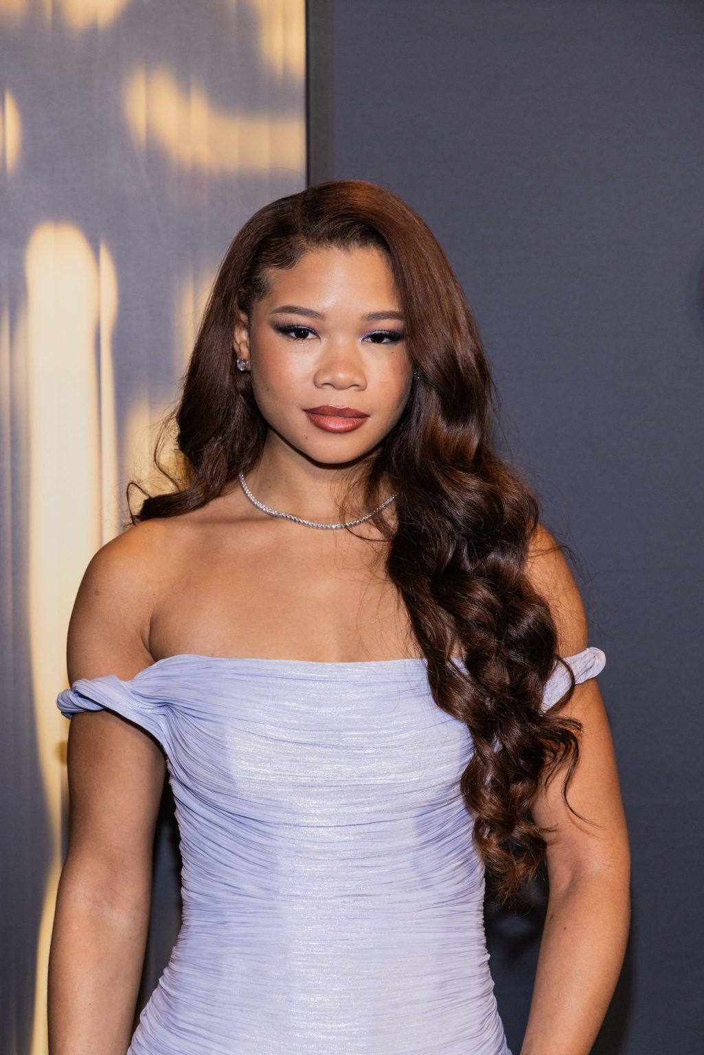Storm Reid arrives at the 15th Governors Awards in the Ray Dolby Ballroom at Ovation Hollywood on Sunday, November 17, 2024.
