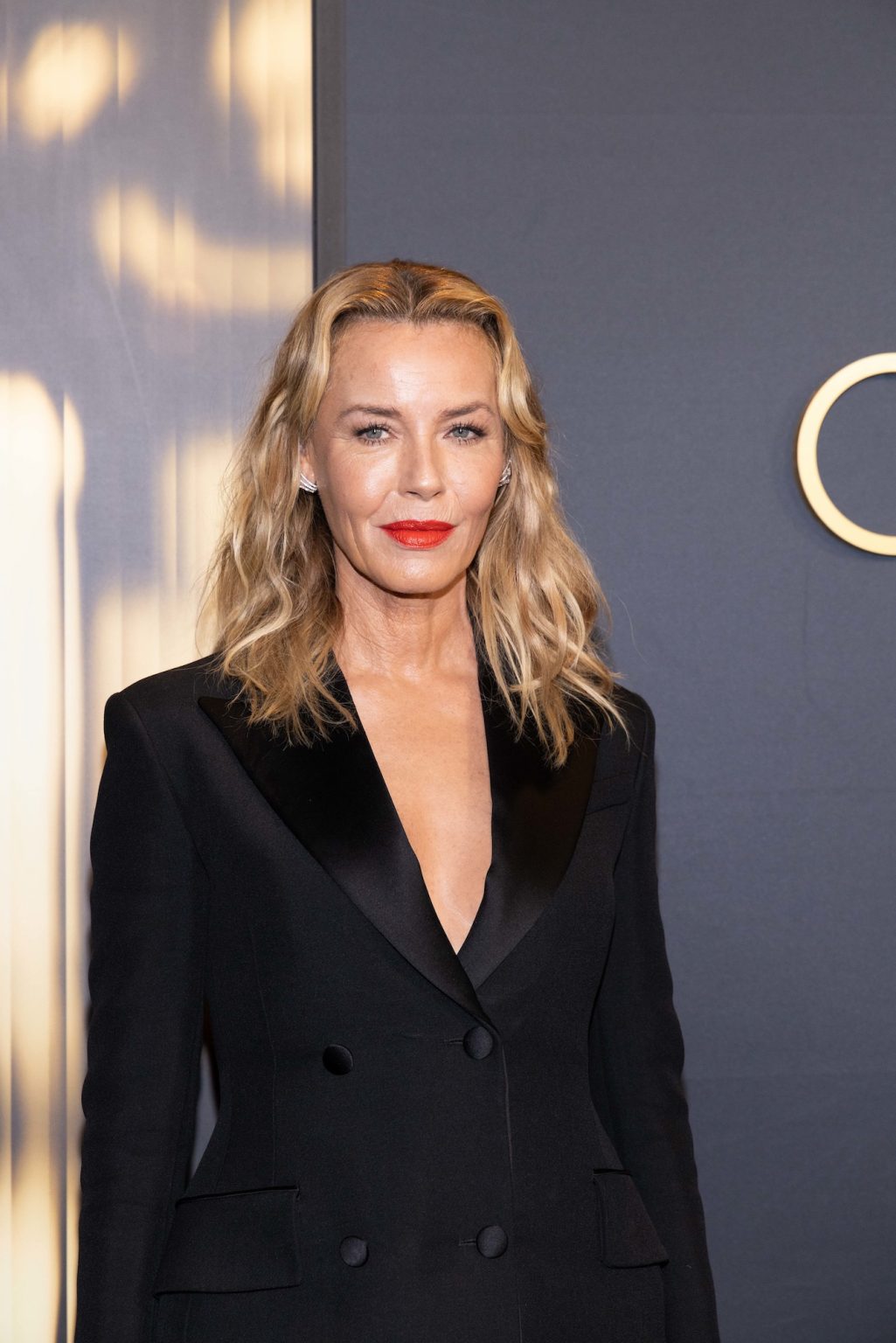 Connie Nielsen arrives at the 15th Governors Awards in the Ray Dolby Ballroom at Ovation Hollywood on Sunday, November 17, 2024.