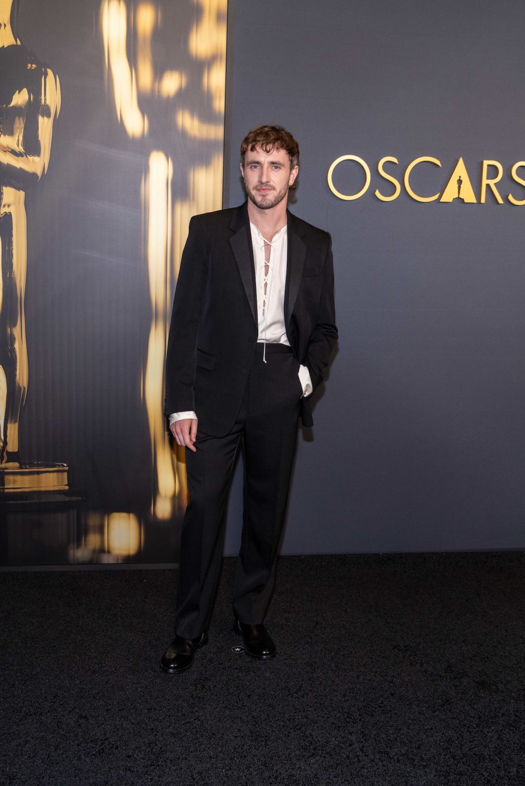Paul Mescal arrives at the 15th Governors Awards in the Ray Dolby Ballroom at Ovation Hollywood on Sunday, November 17, 2024.