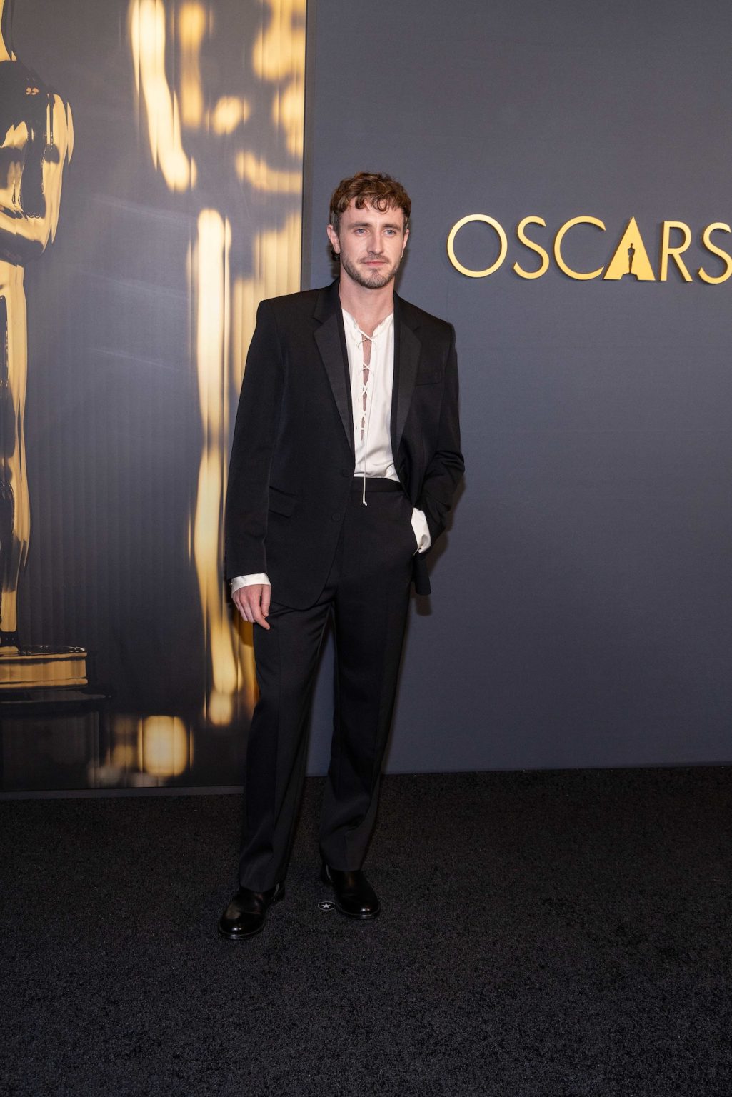 Paul Mescal arrives at the 15th Governors Awards in the Ray Dolby Ballroom at Ovation Hollywood on Sunday, November 17, 2024.