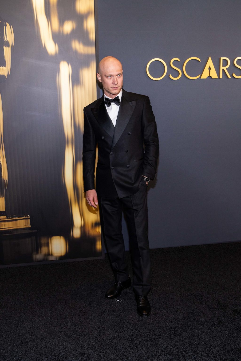 Yura Borisov arrives at the 15th Governors Awards in the Ray Dolby Ballroom at Ovation Hollywood on Sunday, November 17, 2024.
