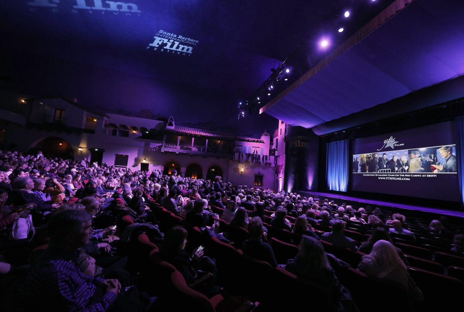 SANTA BARBARA, CALIFORNIA - FEBRUARY 15: A view of the audience at the closing night film for "A Missing Part" during the 40th Santa Barbara International Film Festival on February 15, 2025 in Santa Barbara, California. (Photo by Tibrina Hobson/Getty Images for Santa Barbara International Film Festival)