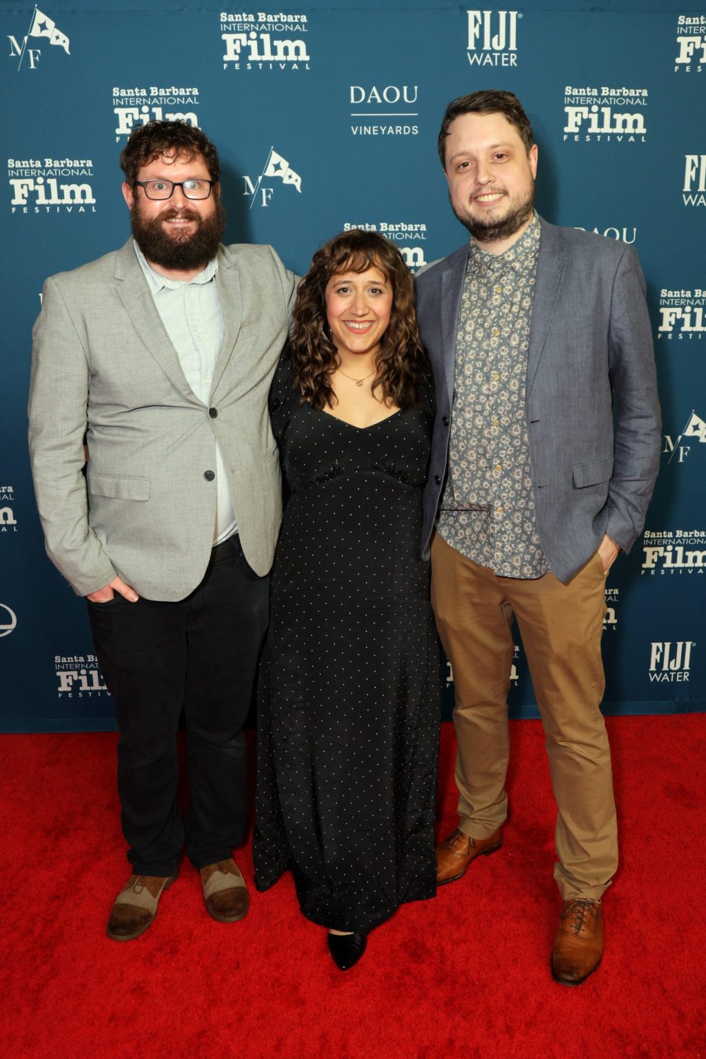 SANTA BARBARA, CALIFORNIA - FEBRUARY 13: (L-R) Ian Wexler, Ally Condrath, and Kyle Miller attends the Cinema Vanguard Award ceremony during the 40th Santa Barbara International Film Festival at The Arlington Theatre on February 13, 2025 in Santa Barbara, California. (Photo by Rebecca Sapp/Getty Images for Santa Barbara International Film Festival)