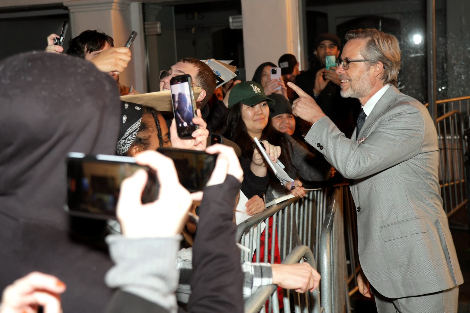 SANTA BARBARA, CALIFORNIA - FEBRUARY 13: Honoree Guy Pearce attends the Cinema Vanguard Award ceremony during the 40th Santa Barbara International Film Festival at The Arlington Theatre on February 13, 2025 in Santa Barbara, California. (Photo by Rebecca Sapp/Getty Images for Santa Barbara International Film Festival)