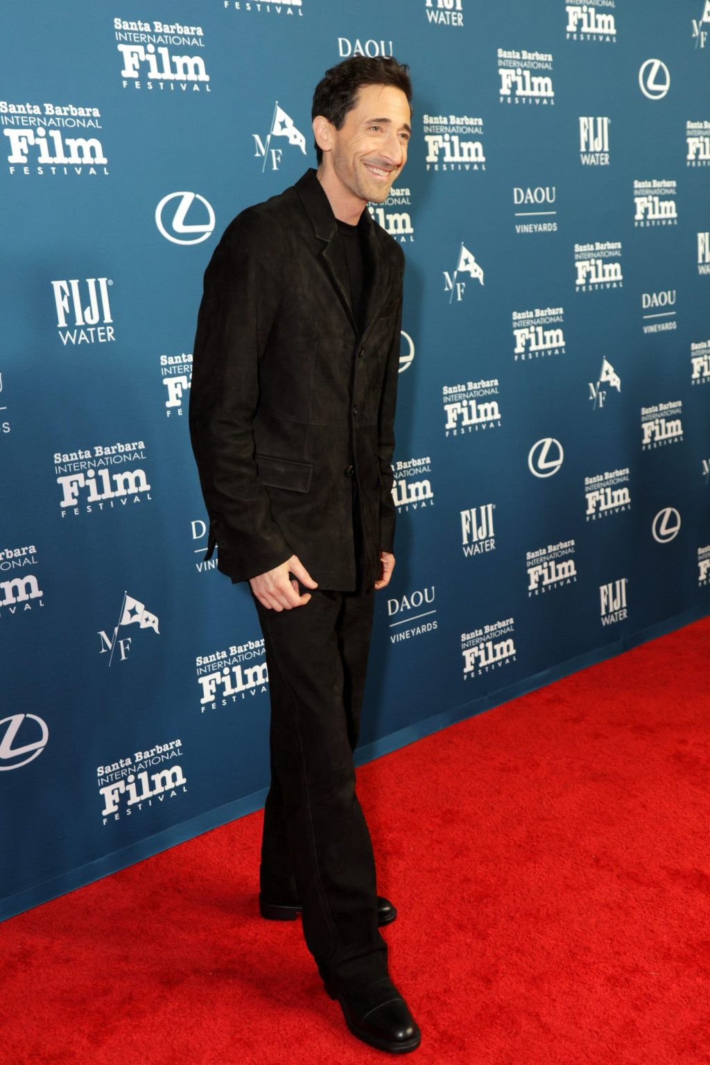 SANTA BARBARA, CALIFORNIA - FEBRUARY 13: Honoree Adrien Brody attends the Cinema Vanguard Award ceremony during the 40th Santa Barbara International Film Festival at The Arlington Theatre on February 13, 2025 in Santa Barbara, California. (Photo by Rebecca Sapp/Getty Images for Santa Barbara International Film Festival)