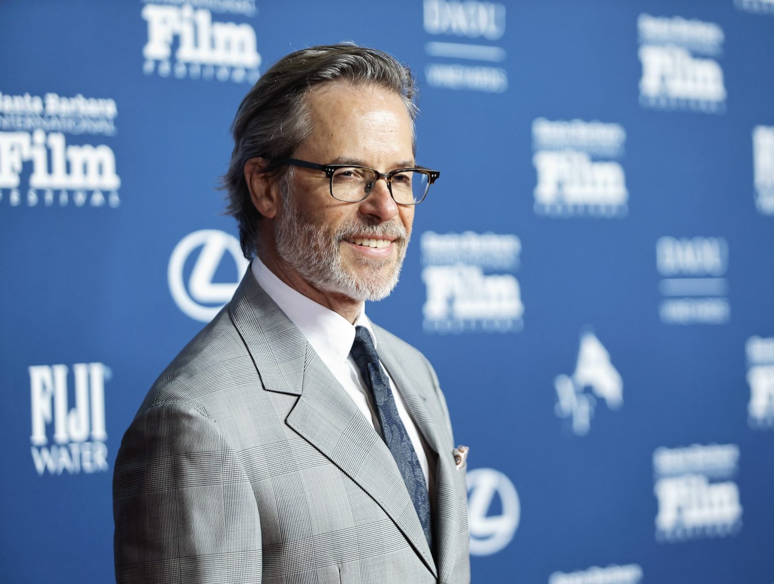 SANTA BARBARA, CALIFORNIA - FEBRUARY 13: Honoree Guy Pearce attends the Cinema Vanguard Award ceremony during the 40th Santa Barbara International Film Festival at The Arlington Theatre on February 13, 2025 in Santa Barbara, California. (Photo by Tibrina Hobson/Getty Images for Santa Barbara International Film Festival)