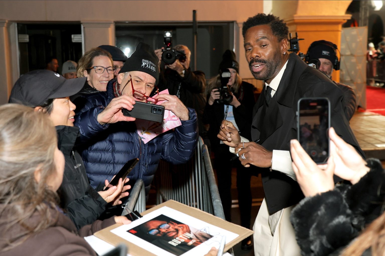 SANTA BARBARA, CALIFORNIA - FEBRUARY 14: Honoree Colman Domingo attends the Montecito Award ceremony during the 40th Santa Barbara International Film Festival at The Arlington Theatre on February 14, 2025 in Santa Barbara, California. (Photo by Rebecca Sapp/Getty Images for Santa Barbara International Film Festival)