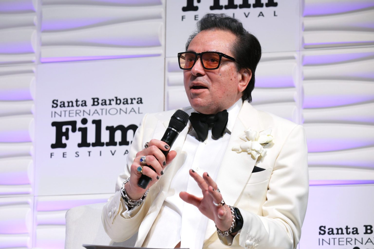 SANTA BARBARA, CALIFORNIA - FEBRUARY 14: <> on February 14, 2025 in Santa Barbara, California. (Photo by Rebecca Sapp/Getty Images for Santa Barbara International Film Festival)