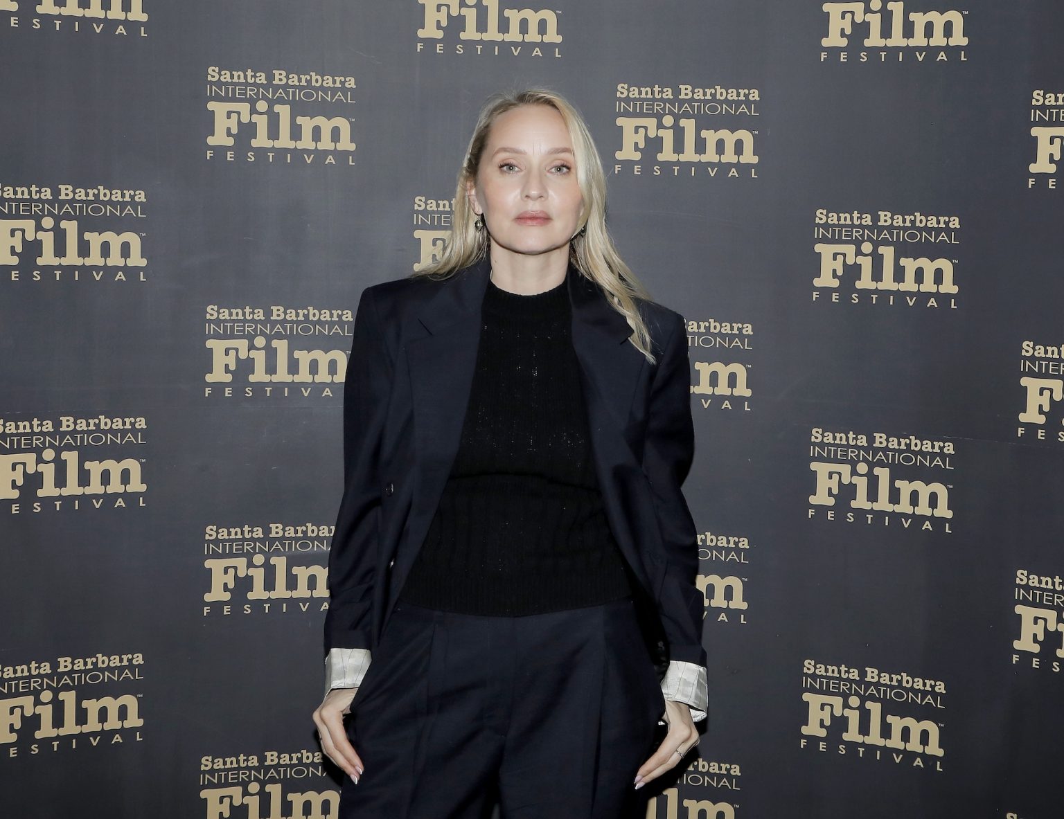 SANTA BARBARA, CALIFORNIA - FEBRUARY 08: Mona Fastvold attends the writers panel at the 40th Santa Barbara International Film Festival on February 08, 2025 in Santa Barbara, California. (Photo by Tibrina Hobson/Getty Images for Santa Barbara International Film Festival)