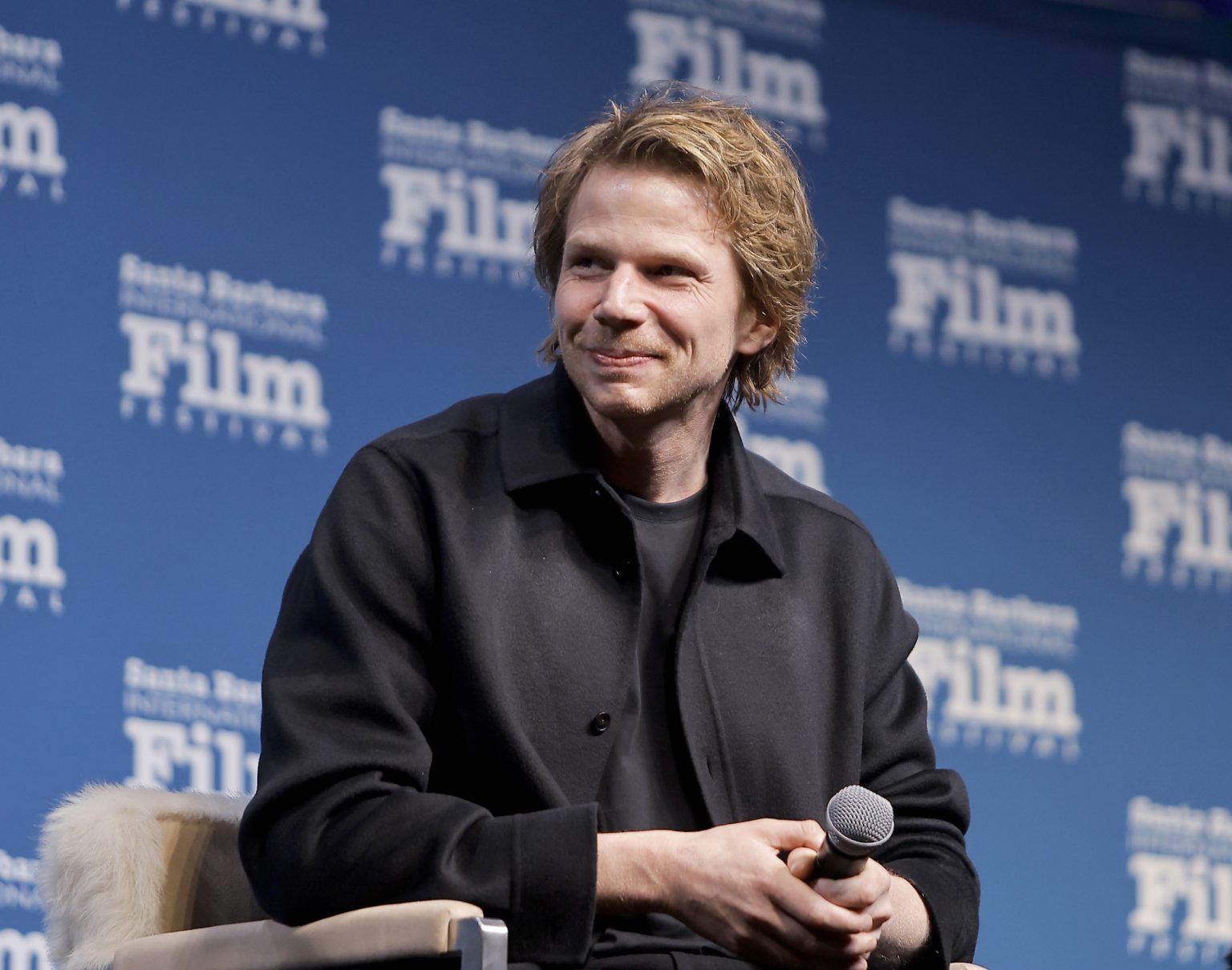 SANTA BARBARA, CALIFORNIA - FEBRUARY 08: Tim Fehlbaum speaks onstage at the writers panel at the 40th Santa Barbara International Film Festival on February 08, 2025 in Santa Barbara, California. (Photo by Tibrina Hobson/Getty Images for Santa Barbara International Film Festival)