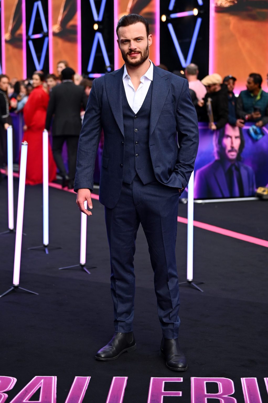 LONDON, ENGLAND - MAY 22: Robert Maaser attends the world premiere of "Ballerina" at Cineworld Leicester Square on May 22, 2025 in London, England. (Photo by Joe Maher/Getty Images for Lionsgate UK)